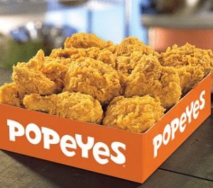 Popeyes Pay Day Deal August 25: Save 50%+ at $4.99