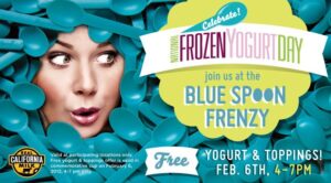 Free Frozen Yogurt & Toppings at Yogurtland February 6 for National Frozen Yogurt Day
