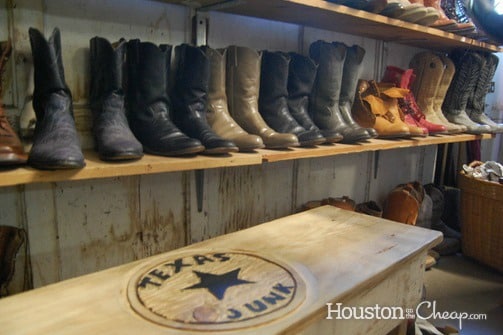 Texas Junk Co.: Houston Classic for Vintage, Bargain Cowboy Boots