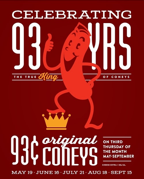 James Coney Island: 94¢ Coneys for 94 Years