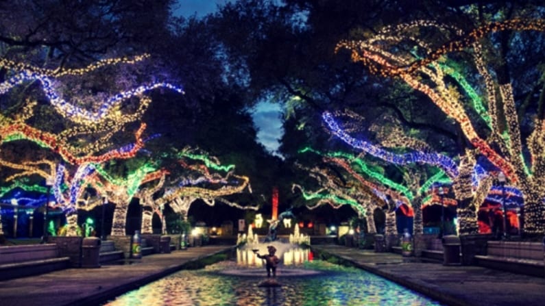 Houston Zoo Lights 2018 Featured