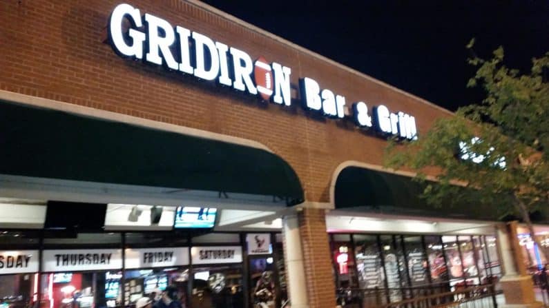 things to do in sugar land - Gridiron Bar and Grill