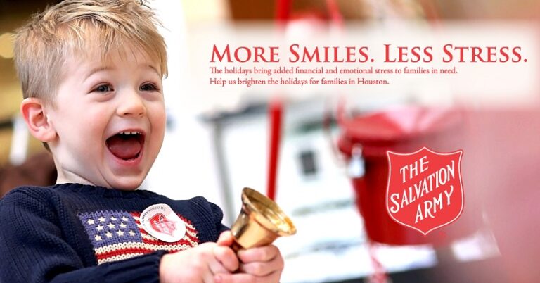 The Salvation Army of Greater Houston Kicks Off Red Kettle Campaign Nov. 29