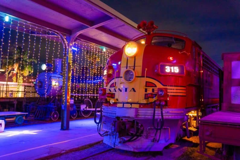 Polar Express at Galveston Railroad Museum