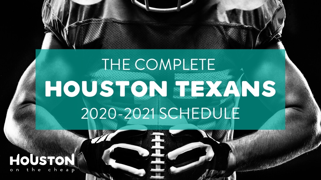 Houston Texans TV Schedule: Complete 2020-21 Schedule, Channels, More