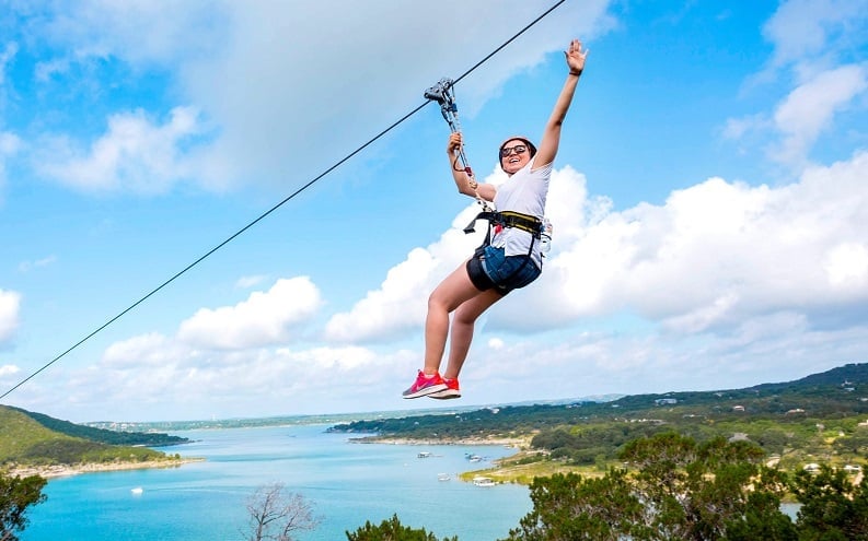 best texas ziplines