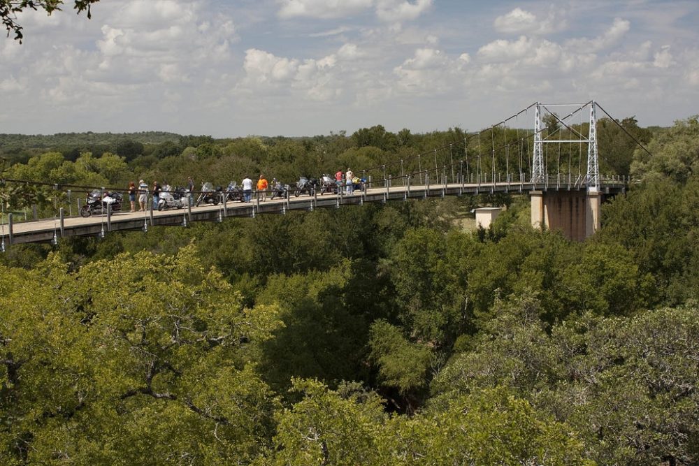 regency suspension bridge