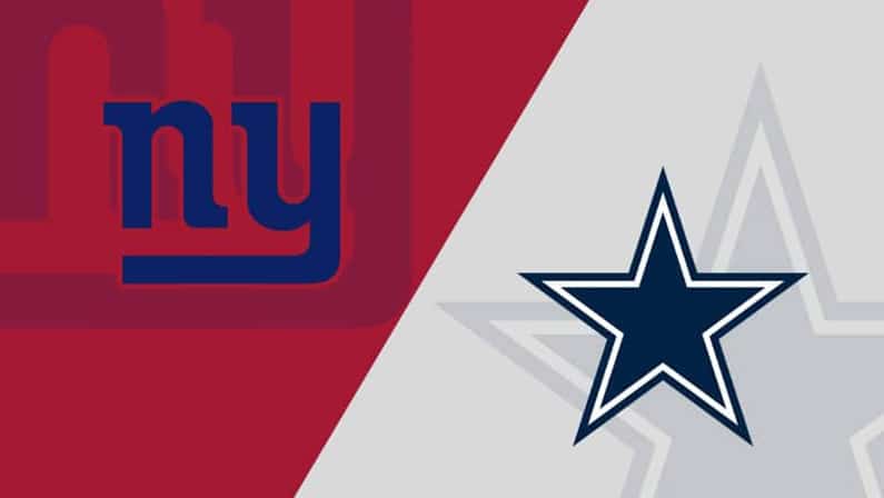 Giants vs Cowboys live stream