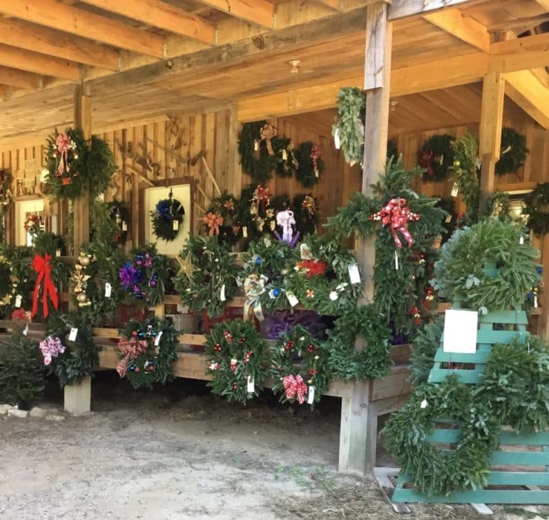 Wreaths at Double Creek Farm