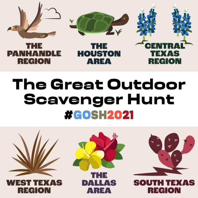 Great Outdoor Scavenger Hunt 2021 Flyer