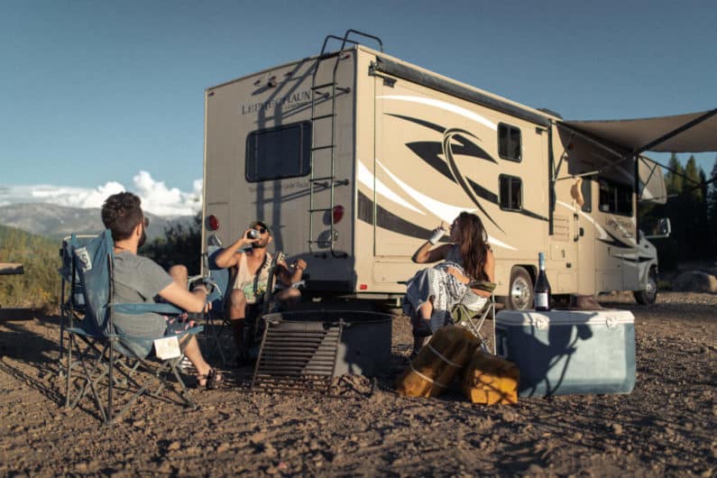 RV with friends