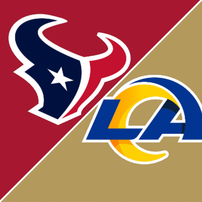 Houston Texas vs Los Angeles Rams