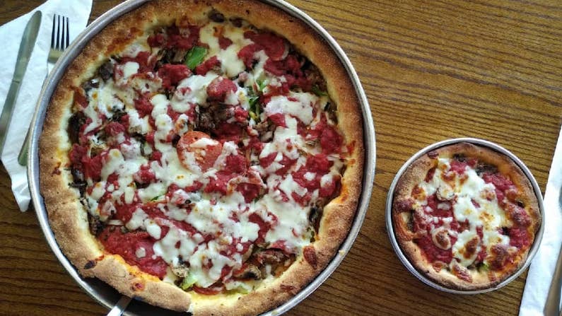 Deep Dish pizza