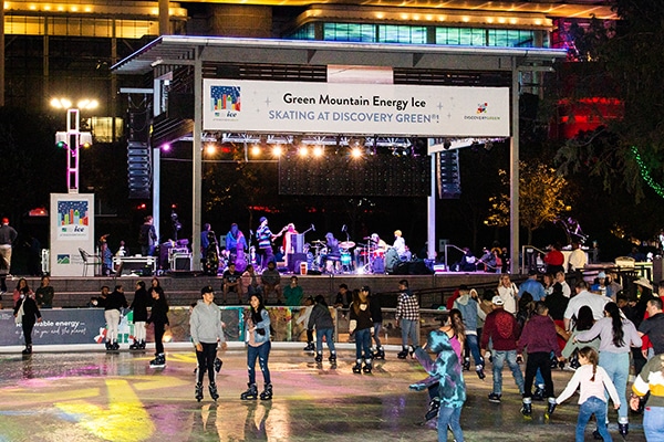 Discovery Green - Frostival
