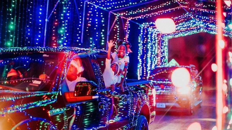 Rudolph's Light Show 2021 - Dasher's Lights Display in Hockley near Houston