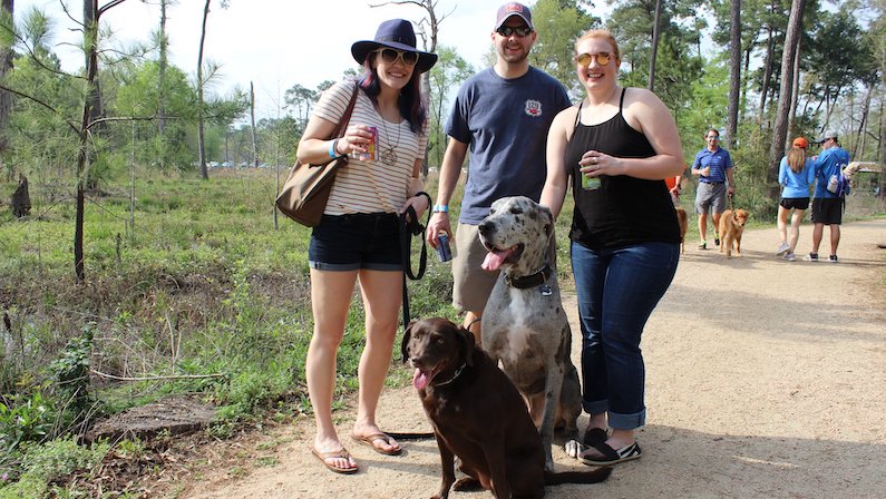 Best events in Houston this Weekend - Pup Crawl at Arboretum