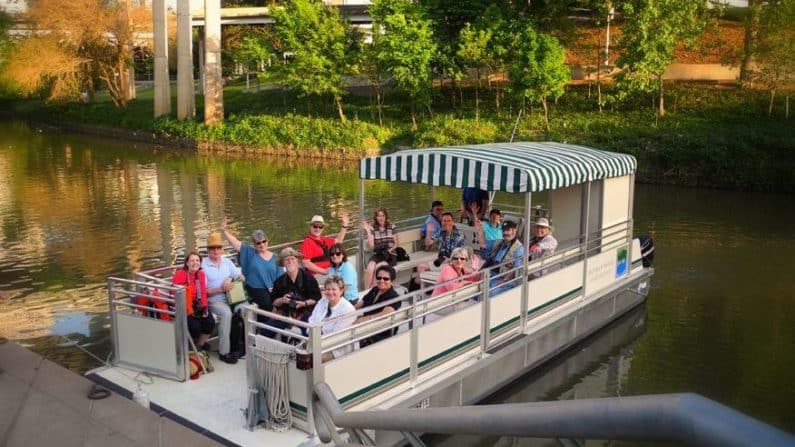 History Boat Tour at Buffalo Bayou