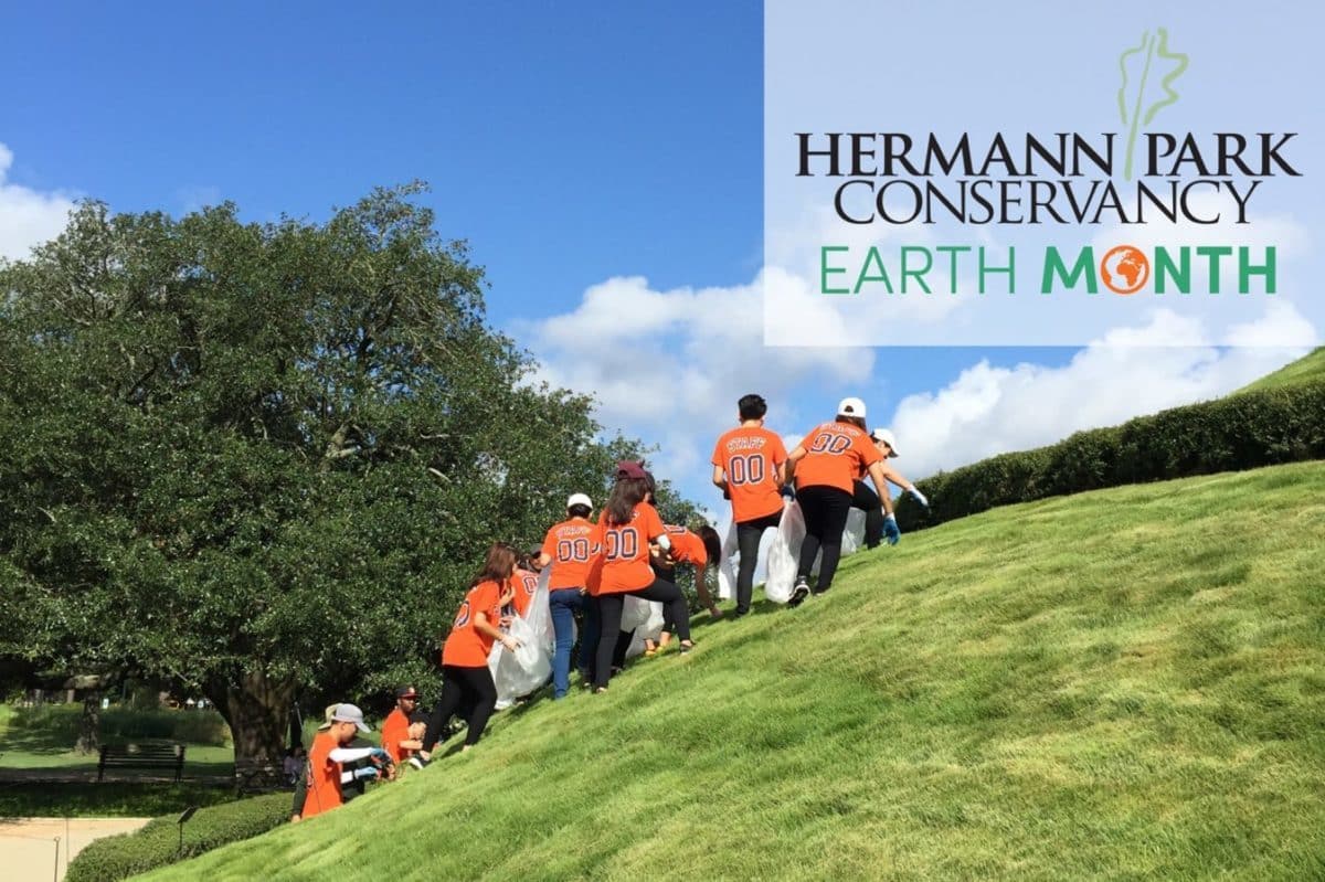 Hermann Park Conservancy Earth Month Celebration in Houston