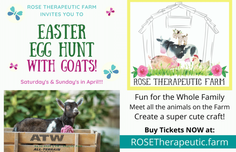 Houston Easter Egg Hunt - Easter Egg Event with Goats