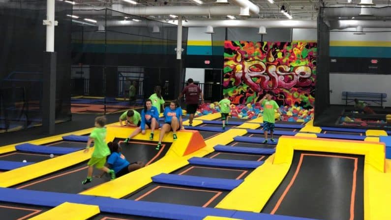 Indoor Playground in Houston - iRise Trampoline & Fun Park in Houston