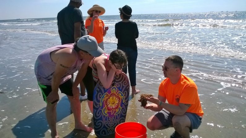 Bucket Brigade Interpretive Beach Tours in Galveston