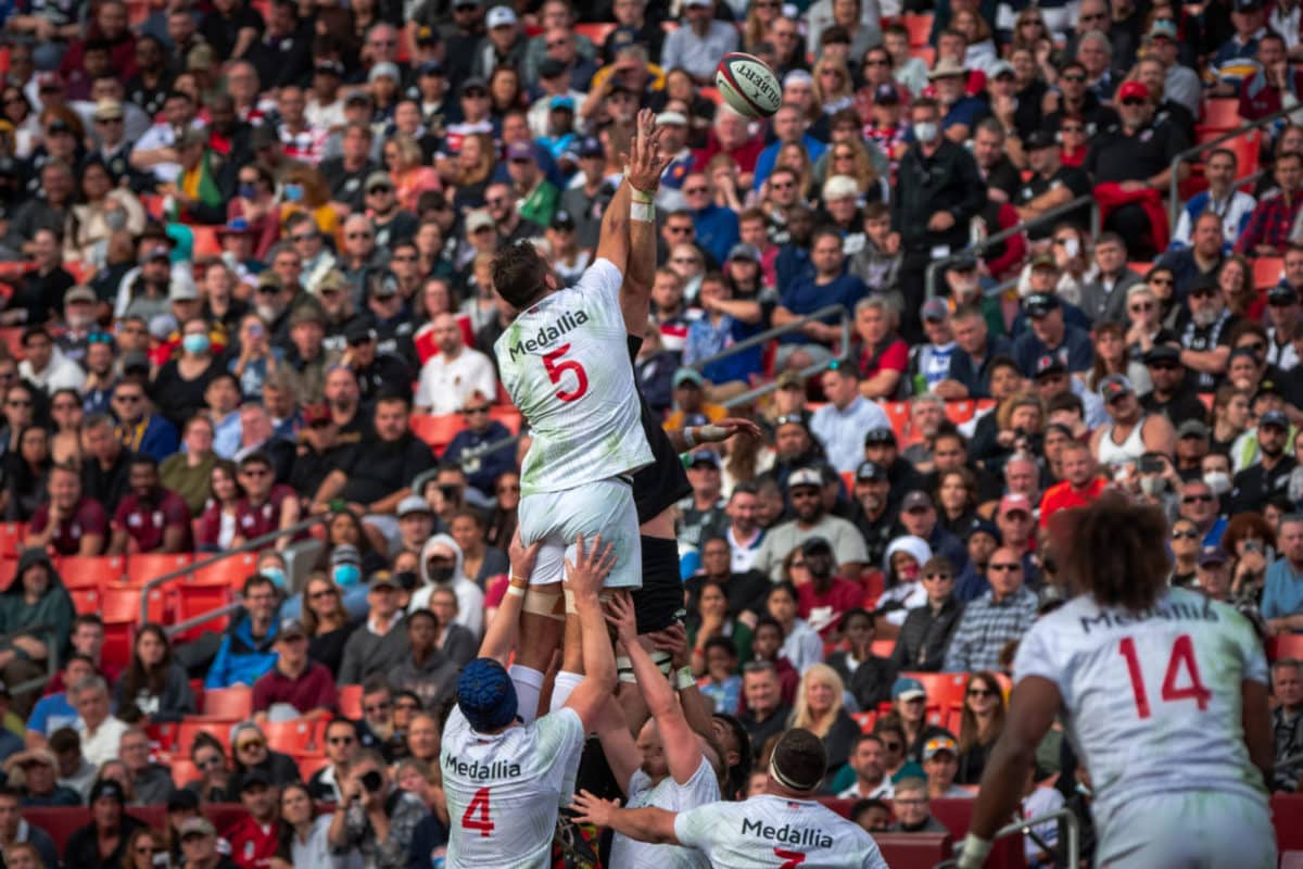 USA Men's Rugby game in action