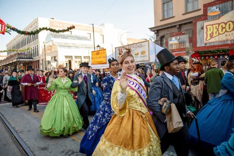 Things to do in Galveston in December - Dickens on the Strand