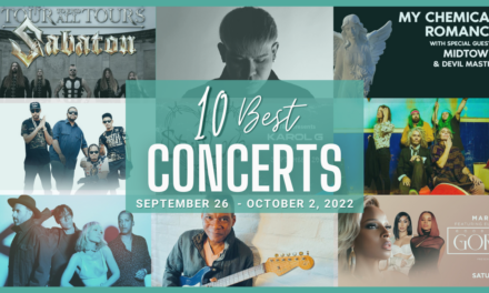 Top 10 Houston concerts this week of September 26, 2022 include Mary J. Blige, My Chemical Romance, Bone Thugs N Harmony, and more!