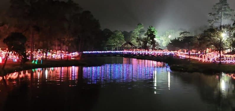 Christmas Lights in Houston - Dickinson Festival of Lights 