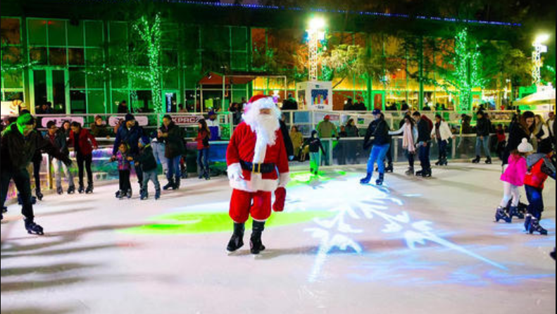 Thing to do on Christmas Day 2022 in Houston - Ice Skating at Discovery Green