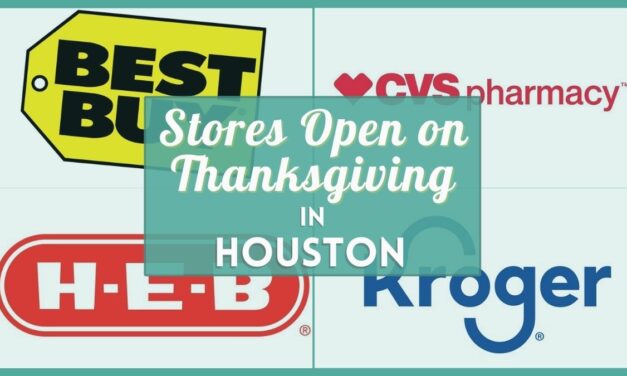 Stores that are open on Thanksgiving in Houston for 2022 – Grocery, Pharmacy & Retail!