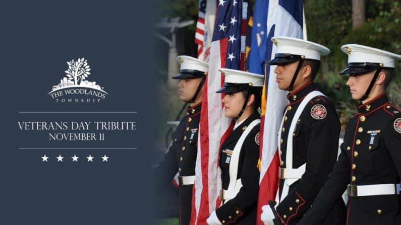 Veterans Day Events in Houston 2022 - The Woodlands Township Veterans Day Tribute