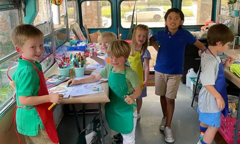 Kids Birthday Party Ideas and Venues in Houston The Doodle Bus
