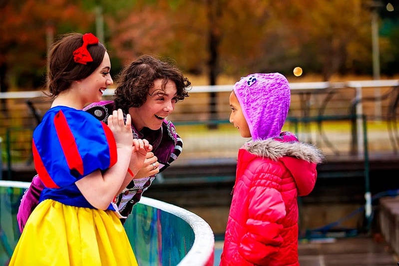 Things to do in Houston with kids this weekend of January 6 | Skate with Storybook Stars | Image Credit: Discovery Green