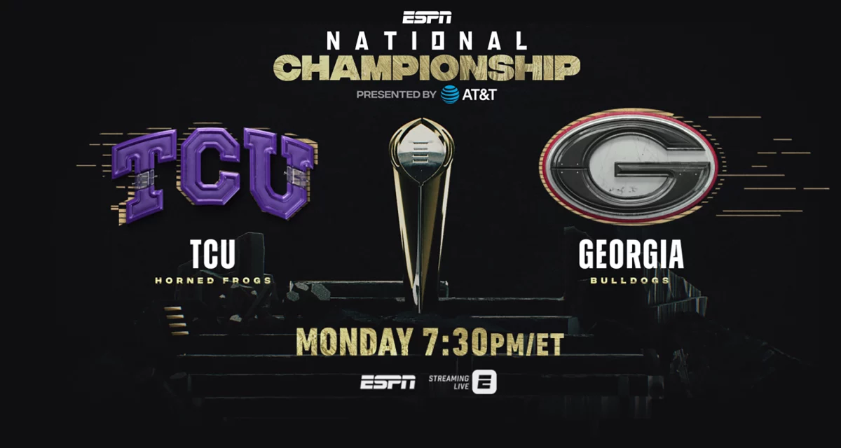 Watch NCAA College Football Championship Free: Live stream the 2023 national championship game – Georgia vs. TCU without cable