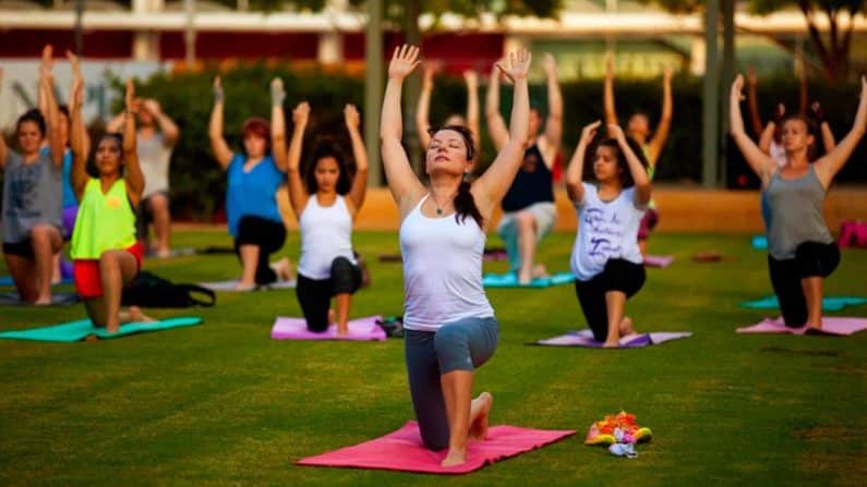 Free Fitness Classes in Houston - Gentle Yoga Flow and Sound Meditation