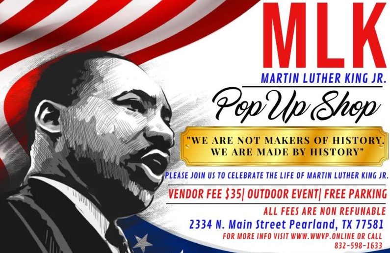 Martin Luther King Day in Houston - MLK Celebration Pop-up Shop
