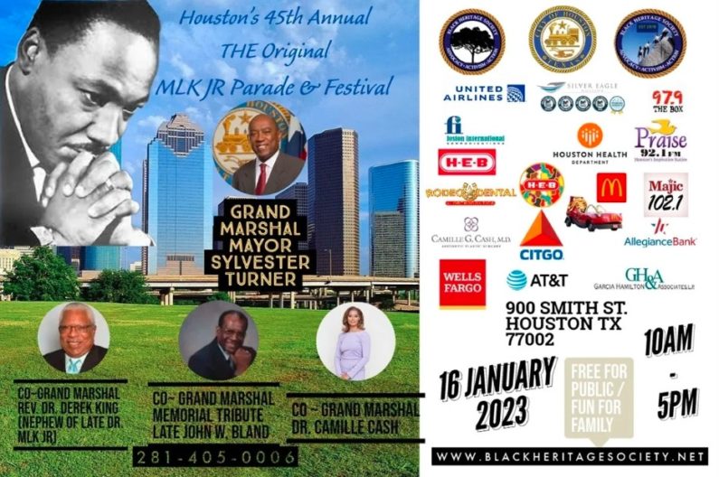 Martin Luther King Day in Houston - Black Heritage Society