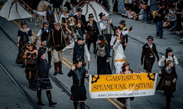 Things to do in Galveston This Weekend of March 31 include Galveston Steampunk Festival, IronMan 70.3 Texas, & more!