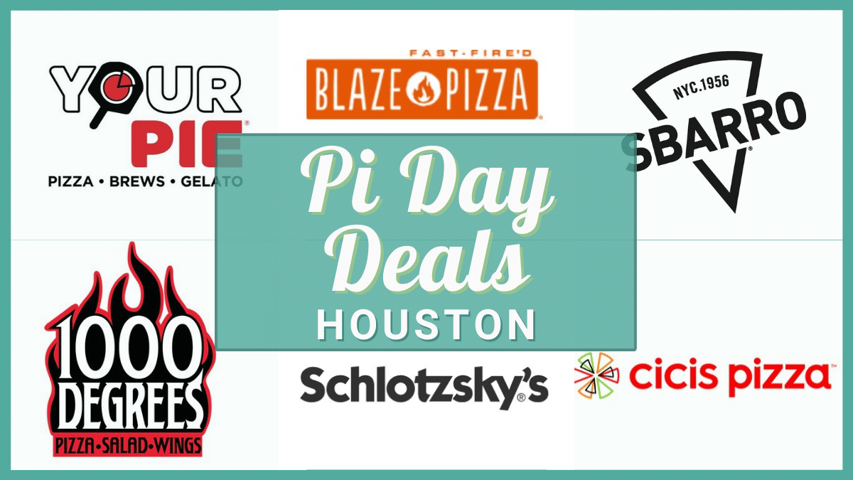 Houston Pi Day Deals