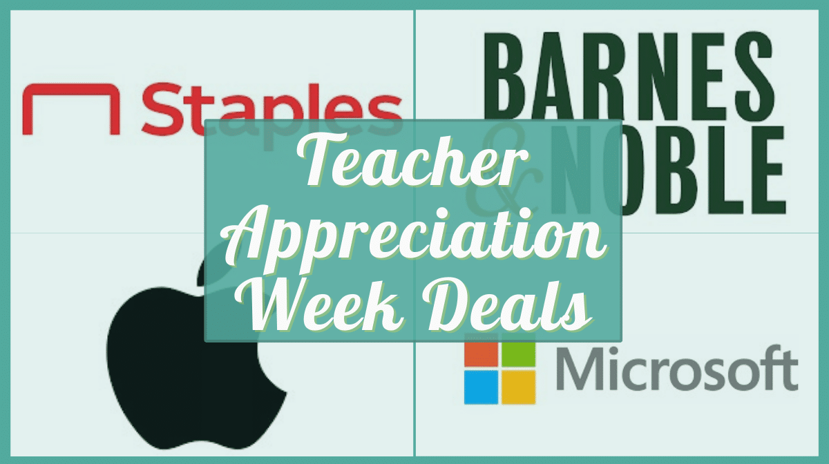 Teacher Appreciation Week Deals - Verified Discounts & Freebies for 2023