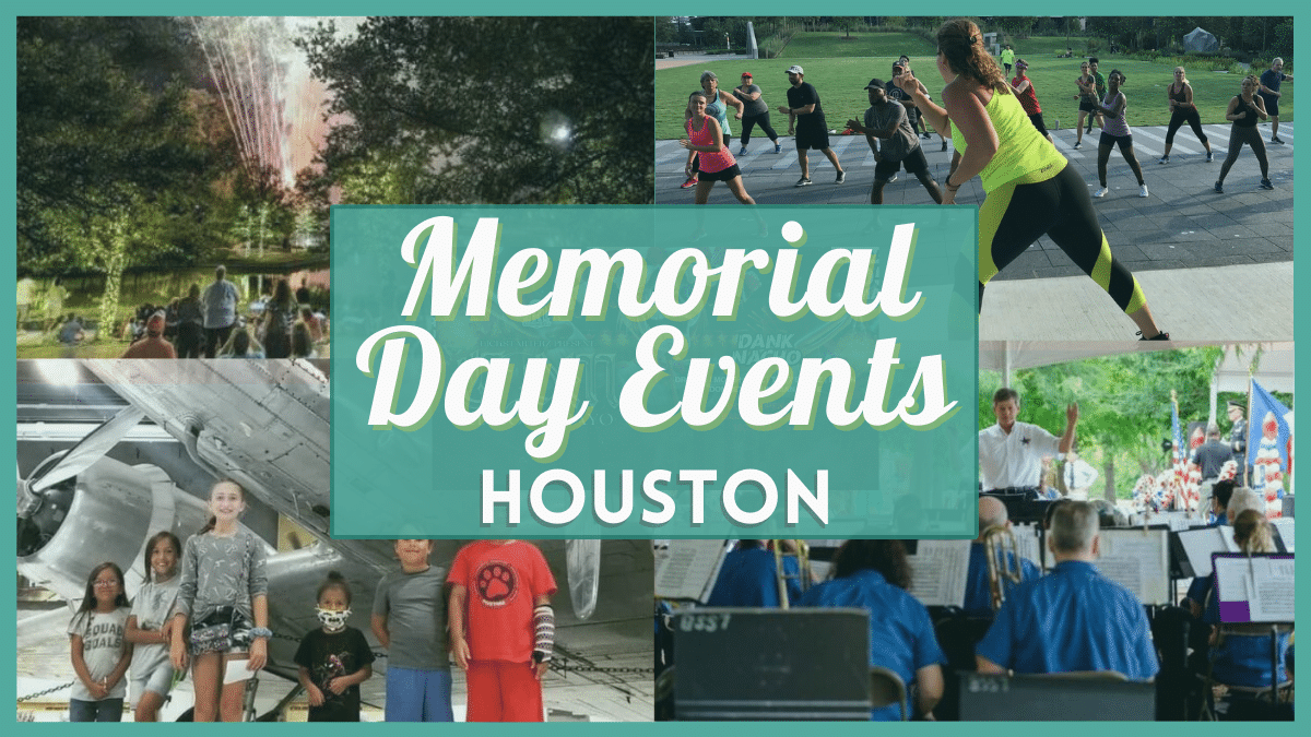 Memorial Day events in Houston 2023 - celebrations & fun things to do near you this weekend include fireworks, concerts, festivals, & more!