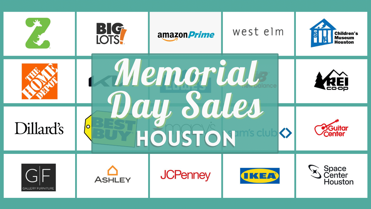 Memorial Day Sales in Houston - over 70 verified deals, discounts, and freebies from Local restaurants and retail stores!