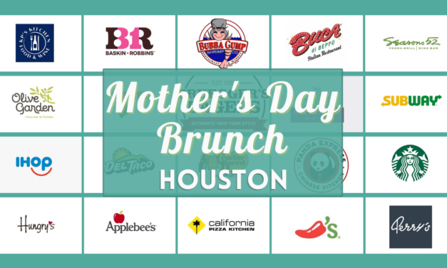 Houston Mother’s Day brunch, lunch & dinner specials for 2023 – 65 restaurant deals near you!