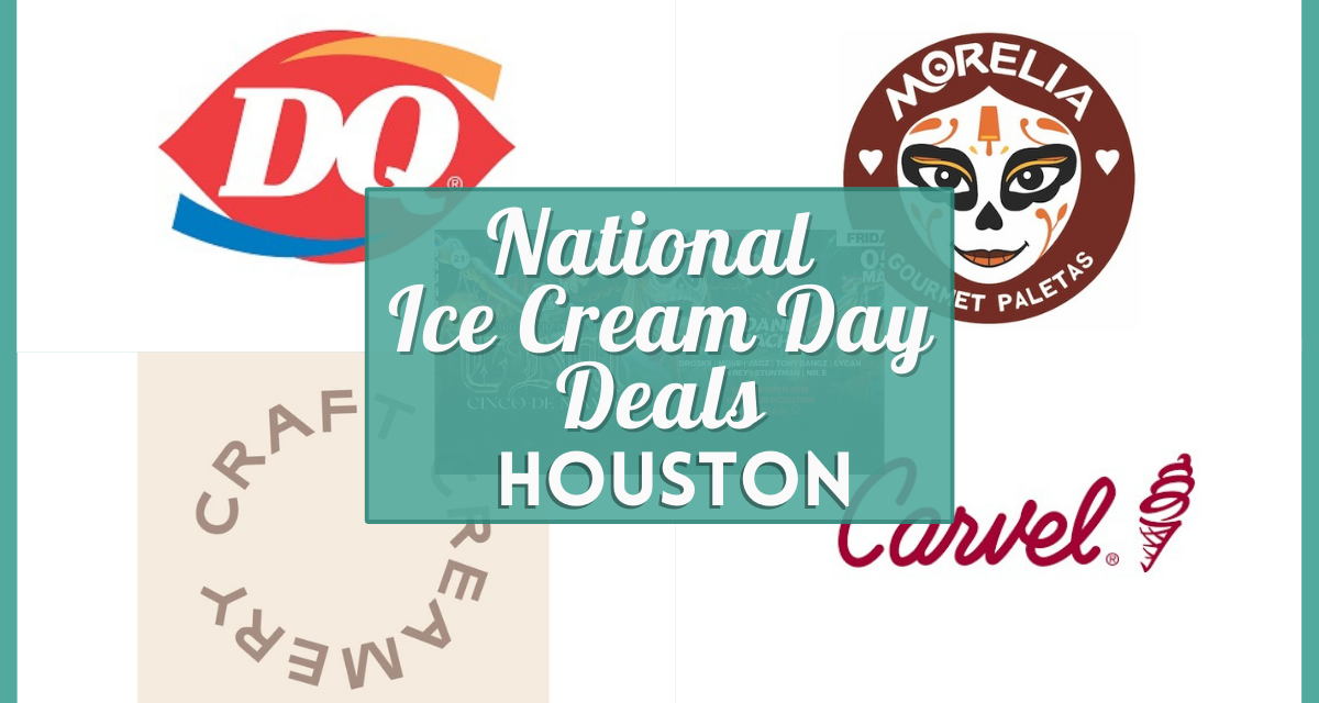 National Ice Cream Day Houston 2023 – Sweet Deals from Dairy Queen, Carvel, Amy’s, and more!