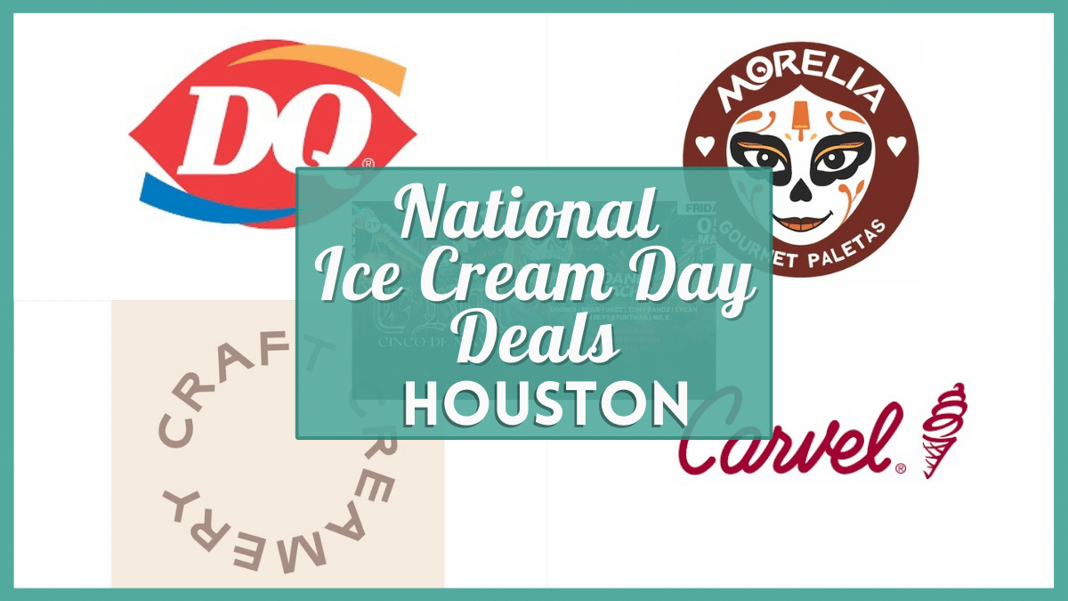 National Ice Cream Day Houston 2023 - Dairy Queen, Carvel, Amy's, and more!