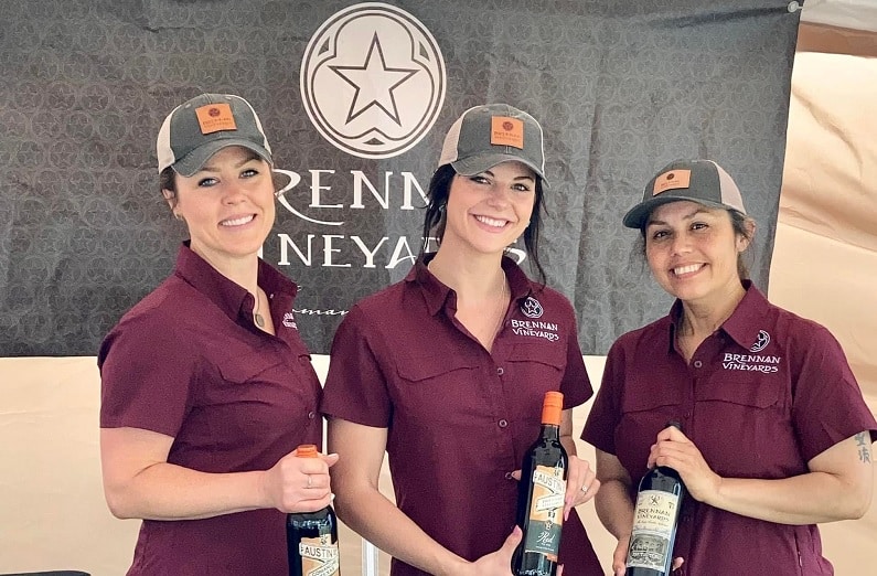 Wine Tasting in Texas - Brennan Vineyards