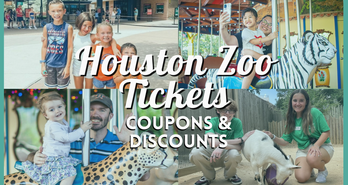 Houston Zoo Tickets – 10 Ways to Save Big Using Coupons, Discounts & more!