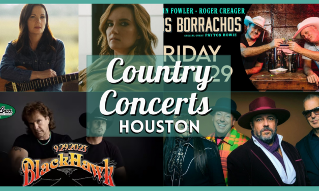 Country Concerts in Houston This Weekend of September 28, 2023