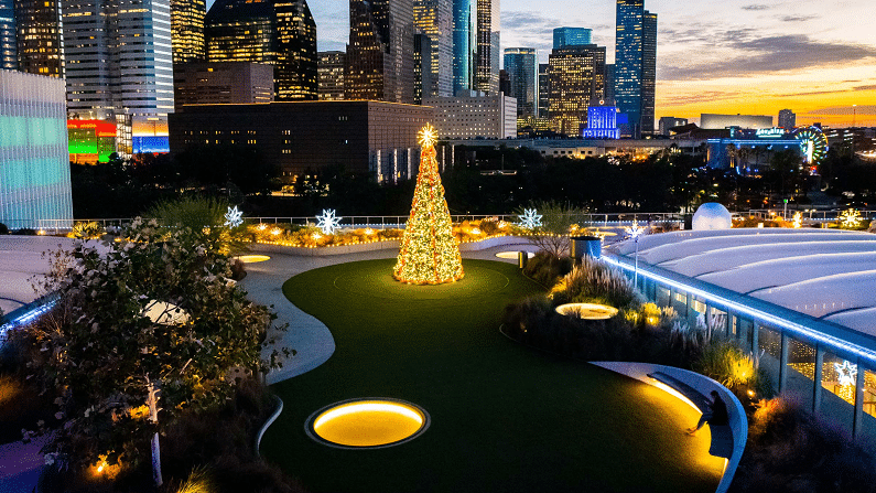Christmas Lights Houston - POST Winter Wonderlawn